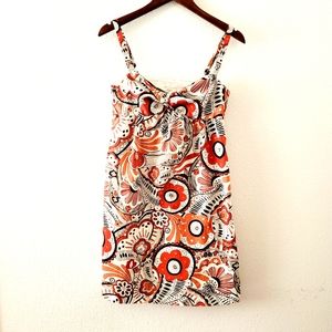 FINAL SALE! Ann Taylor Loft floral dress size 2 cotton pockets summer